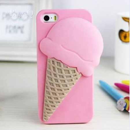 Kryt na mobil s obrázkom zmrzliny